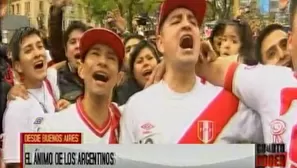 Hinchas peruanos en Argentina. Cuarto Poder