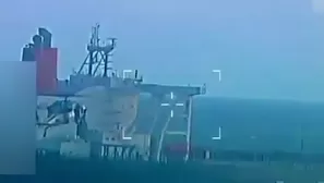 Petrolero incautado por EE.UU. será llevado a su territorio y el crudo será confiscado. Video: Canal N