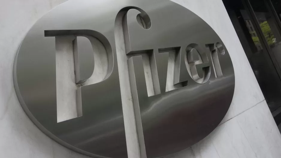 Laboratorio Pfizer. Foto: AFP