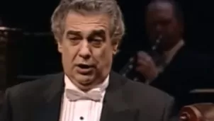 Plácido Domingo. Foto: Captura América TV