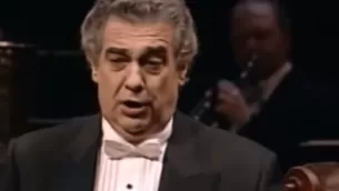 Plácido Domingo. Foto: Captura América TV