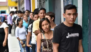 Polémica en Perú por ley que permite prácticas no remuneradas. Foto: Andina