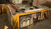 Italia: Descubren en Pompeya un termopolio, un restaurante aún con restos de comida. Foto: AFP/Video: Canal N