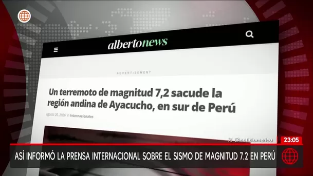 Fuente: América Noticias Fuente: América Noticias