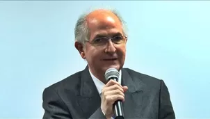 “Prepárate Maduro”, advierte Antonio Ledezma desde Madrid. Video: AFP