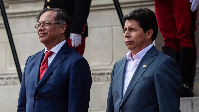 Presidente de Colombia se comparó con Pedro Castillo tras filtración de audios
