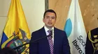 Presidente de Ecuador en entrevista a medio local: Todos estos grupos terroristas son objetivos militares