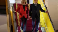 Presidente Emmanuel Macrón recibió 'bofetada' de su esposa