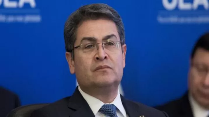 Juan Orlando Hernández, presidente de Honduras. Foto: AFP Juan Orlando Hernández, presidente de Honduras. Foto: AFP