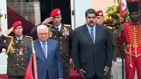 Presidente palestino visita Venezuela entre tensiones con EE.UU. Video: AFP