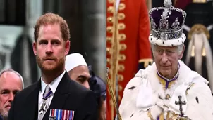 Príncipe Harry en coronación del rey Carlos III / AFP