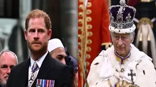 Príncipe Harry en coronación del rey Carlos III / AFP