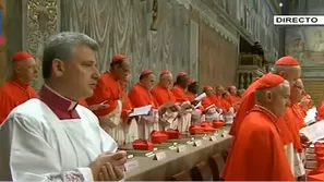 El proceso para elegir al Papa. Foto y video: Canal N
