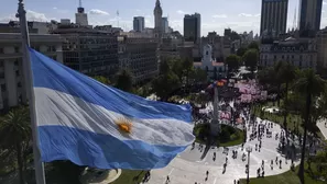 Miles protestan en Argentina por recorte a pensiones de jubilados. Foto y video: Canal N/Andina