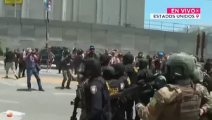 Redadas migratorias en Los Ángeles causan caos y protestas masivas. Foto y video: Canal N