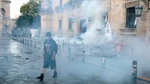 Protestas en México dejan heridos y polémica por represión. Foto: Ulises Ruiz/AFP. Video: Canal N