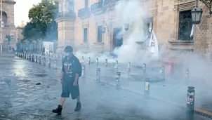 Protestas en México dejan heridos y polémica por represión. Foto: Ulises Ruiz/AFP. Video: Canal N