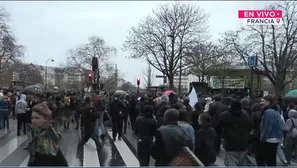 Francia se moviliza contra el auge de la extrema derecha y el racismo. Foto y video: Canal N