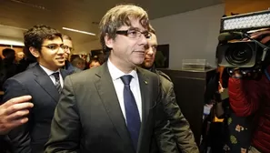 Carles Puigdemont, destituido presidente de Cataluña. Foto: AFP