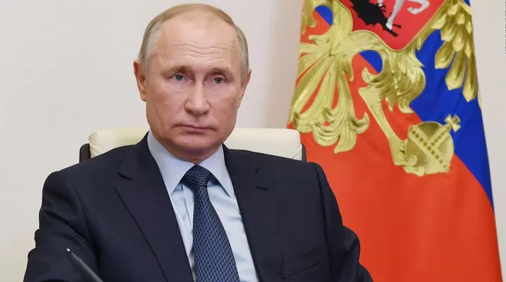 Putin destacó la importancia de mantener un alto grado de alerta del servicio de sanidad. Foto: CNN Putin destacó la importancia de mantener un alto grado de alerta del servicio de sanidad. Foto: CNN