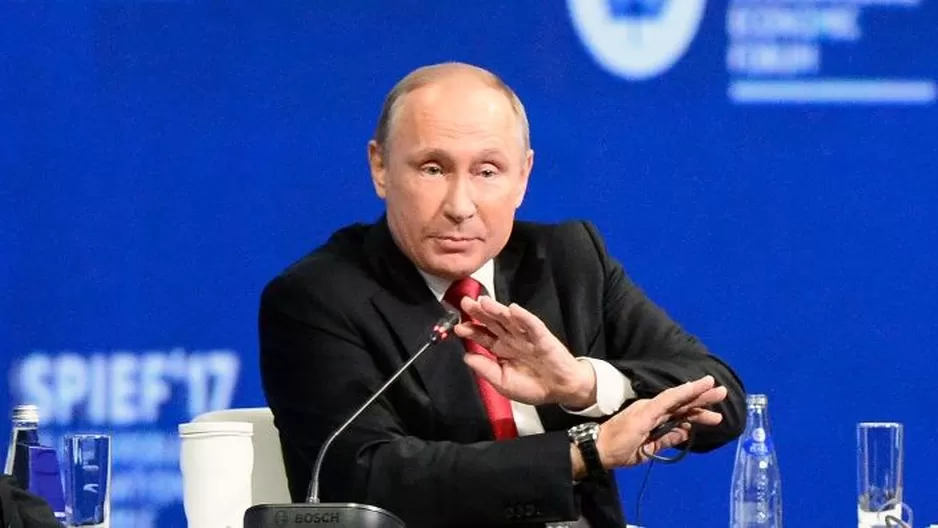 Vladimir Putin, presidente de Rusia. Foto: AFP