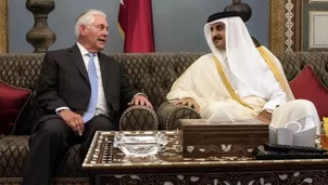 Tillerson prosigue en Qatar gira por el Golfo. Foto: AFP/Twitter Video:AFP