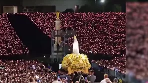 Más de 250 mil fieles celebran los 109 años de la aparición de la Virgen de Fátima. Video: Canal N