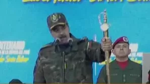 Maduro conmemora 200 años de la Espada del Perú obsequiada a Simón Bolívar. Video: Canal N