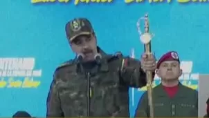 Maduro conmemora 200 años de la Espada del Perú obsequiada a Simón Bolívar. Video: Canal N