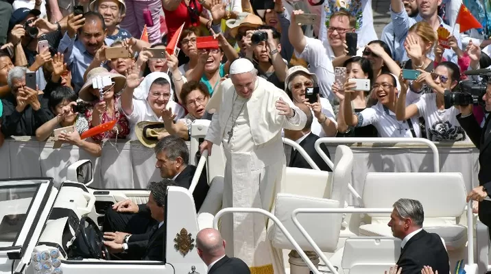 El papa Francisco visitará Perú y Chile en enero de 2018. Foto: AFP