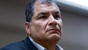 Rafael Correa, expresidente de Ecuador. Foto: AFP