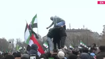 Rebeldes entran en Damasco y la declaran libre de Bashar Al Assad. / Video: Canal N