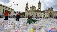 Recicladores en Bogotá exigen derechos laborales