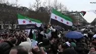 Refugiados sirios celebraron caída de Bashar al Assad