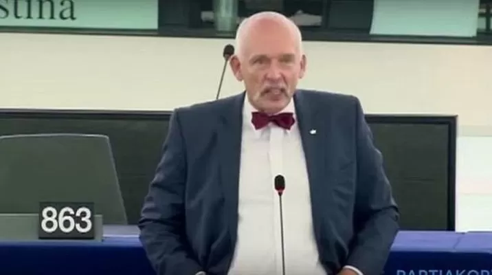 Janusz Korwin-Mikke. Captura: Youtube Janusz Korwin-Mikke. Captura: Youtube