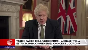 Reino Unido: Boris Johnson decreta un nuevo confinamiento nacional en Inglaterra por el coronavirus. América Noticias