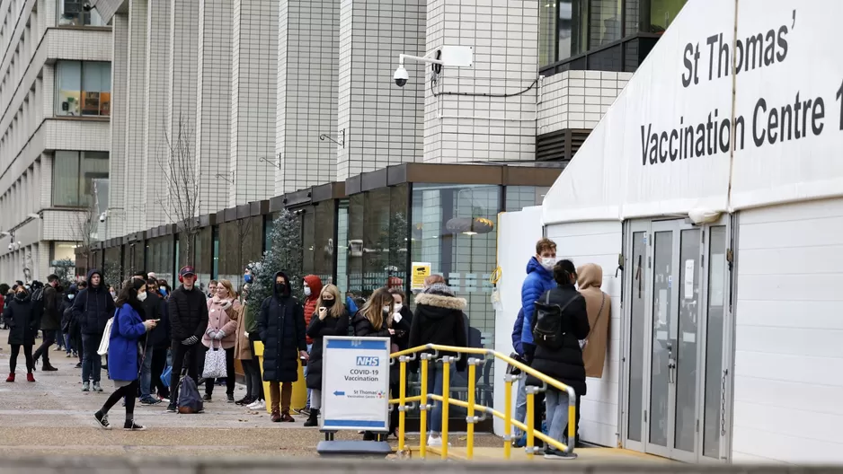 Hospital de Reino Unido. Foto: AFP