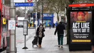 Reino Unido detecta una nueva mutación en la variante británica del coronavirus. Foto: AFP referencial