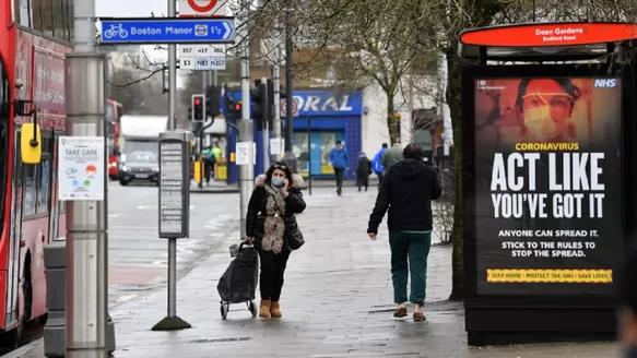 Reino Unido detecta una nueva mutación en la variante británica del coronavirus. Foto: AFP referencial