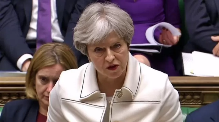 Theresa May, primera ministra del Reino Unido. Foto: AFP Theresa May, primera ministra del Reino Unido. Foto: AFP