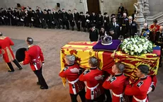 Reino Unido: miles le dan el último adiós a Isabel II - Noticias de estafaban