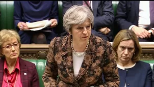 Theresa May, primera ministra del Reino Unido. Foto: AFP