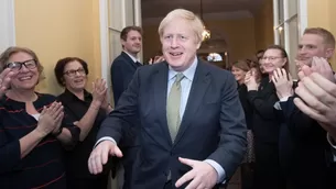 Boris Johnson, primer ministro del Reino Unido. Foto: AFP/Video: Canal N