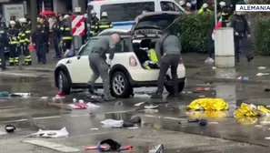 Reportan al menos 20 personas heridas tras atropello masivo en Múnich. Foto y video: Canal N