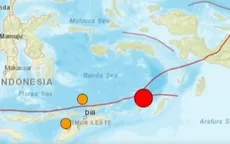 Indonesia: Reportan terremoto de 7.6 y activan alerta de tsunami - Noticias de piura