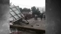 Decenas de viviendas y carreteras resultaron afectadas por este fenómeno climatológico. / Video: Canal N