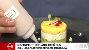 Restaurante peruano Destino 51 abre sus puertas en Japón en plena pandemia