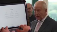 Rey Carlos III alertó sobre los peligros de la IA