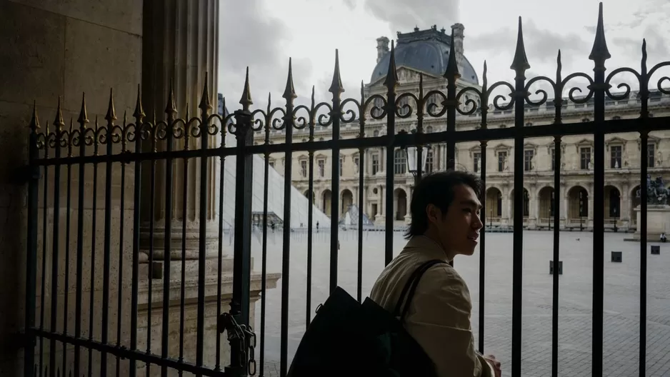 Museo Louvre permanece cerrado. Foto: AFP