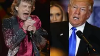 "The Rolling Stones nunca dio permiso a la campaña de Trump para usar su música y ha pedido que deje de hacerlo inmediatamente", dijo el grupo británico en un comunicado. (Vía: AFP)